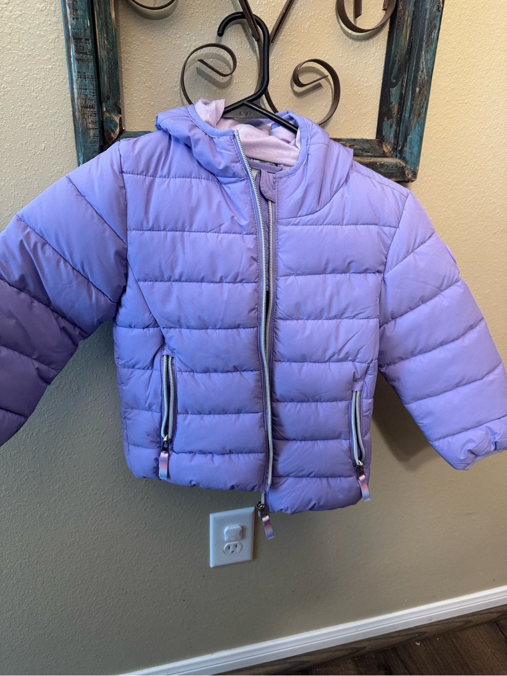 Gerry Weber Kids Lavender Hooded Puffer Jacket